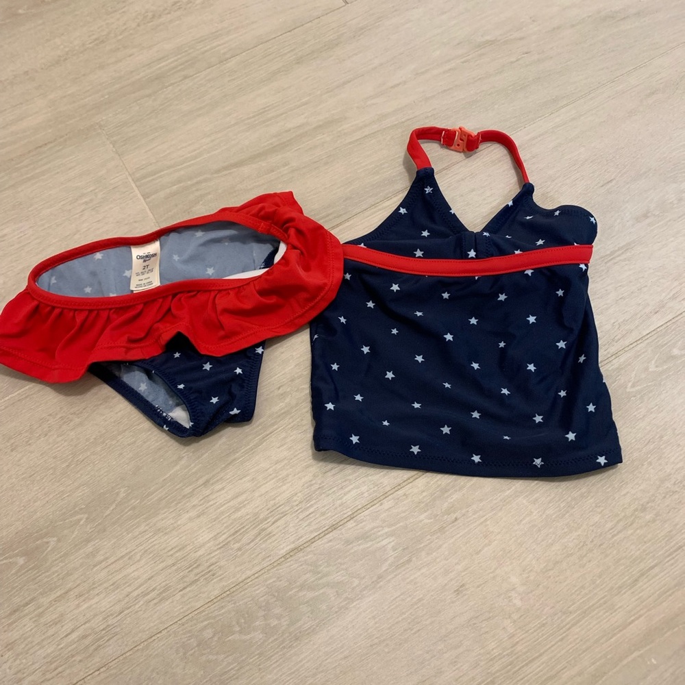 OshKosh Toddler girl American bathing suit